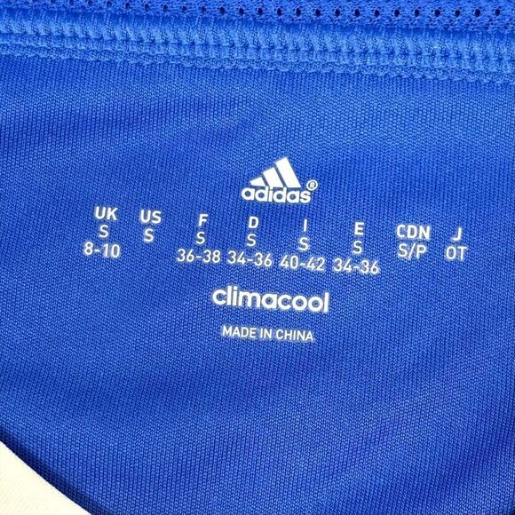 NWT Adidas Women's Climacool Regista 14 Size Small Soccer Jersey Cobalt Blue - Picture 9 of 13